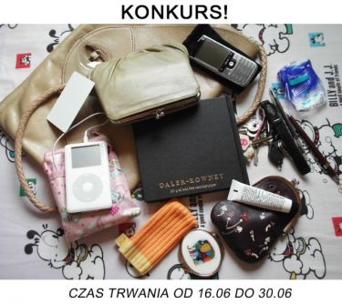 Konkurs "W swojej torebce oprócz szminki noszę ..."