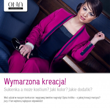 Konkurs "Wymarzona kreacja"