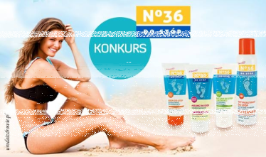 Wygraj zestaw 5 kosmetyków do stóp marki No.36. za jeden komentarz