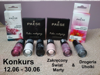 Rozdanie na blogu Zakręcony Świat Marty