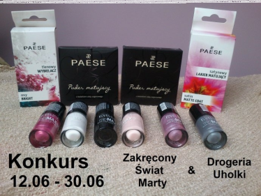 Rozdanie na blogu Zakręcony Świat Marty