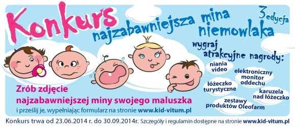Konkurs "Najzabawniejsza mina niemowlaka"