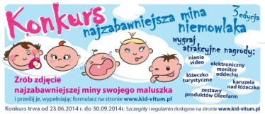 Konkurs "Najzabawniejsza mina niemowlaka"