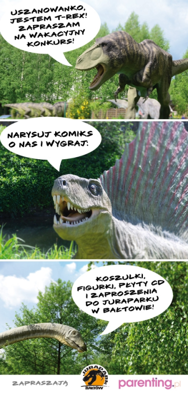 Konkurs "Dinozaurowy komiks"