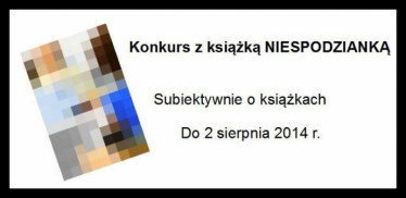 Konkurs z książką NIESPODZIANKĄ!