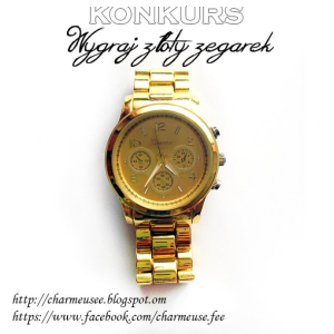 Wygraj złoty zegarek