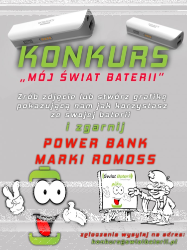 Konkurs "Mój Świat Baterii"