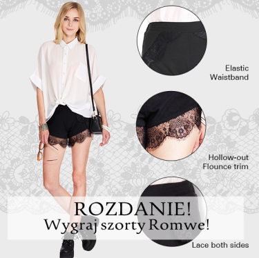 Wygraj szorty Romwe!