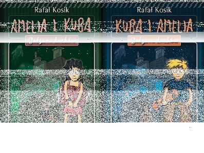 Wygraj najnowszą ksiażkę Rafała Kosika - Amelia i Kuba, Kuba i Amelia Godzina duchów