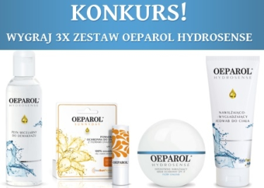 Wygraj 1 z 3 zestawów Oeparol Hydrosense!