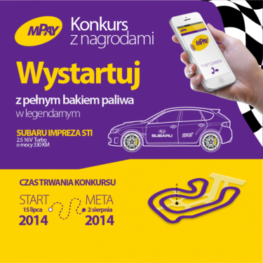 Wygraj SUBARU IMPREZA STI z pełnym bakiem na Weekend!