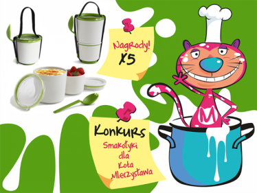 Konkurs "Smakołyki dla kota Mleczsława"