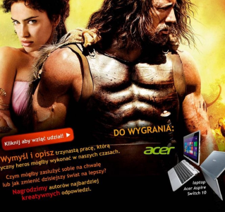 Laptop Acer za wymyślenie 13 pracy Herkulesa