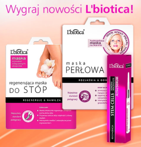 Konkurs "Od stóp do głów - Zadbaj o siebie z nowymi kosmetykami L`biotica!"