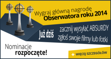 Konkurs "Obserwator roku 2014"