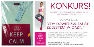 Wygraj T-shirt dla przyszłej mamy od Happy Mum