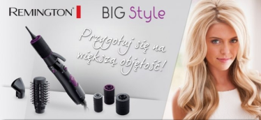 Wygraj suszarko-lokówkę Big Style marki Remington