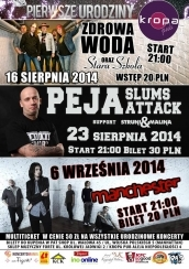 Wygraj zaproszenie na koncert yZdrowa Woda / Peja / Manchester w Inowrocławiu! do godz. 12:00