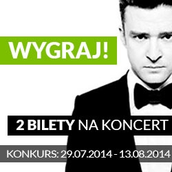 Konkurs "Justin Timberlake World Tour"
