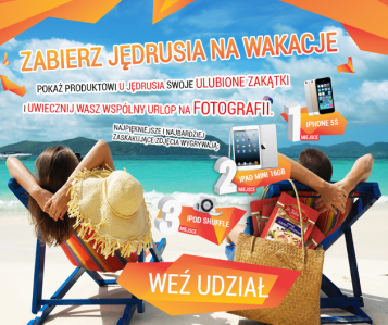 Konkurs fotograficzny "Zabierz Jędrusia na Wakacje!"
