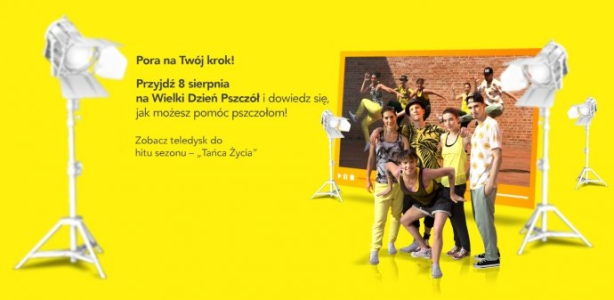 Konkurs "Taniec Życia - wytańcz warsztaty z YouYą i pomagaj pzczołom"