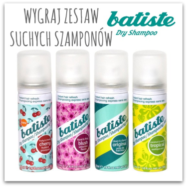 Wygraj zestaw suchych szamponów Batiste