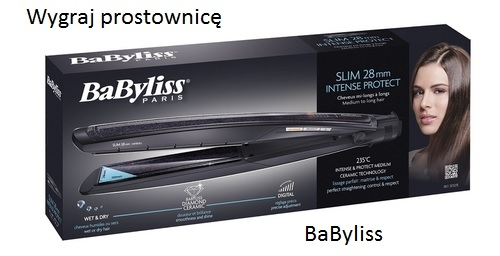 Wygraj prostownicę od Babyliss