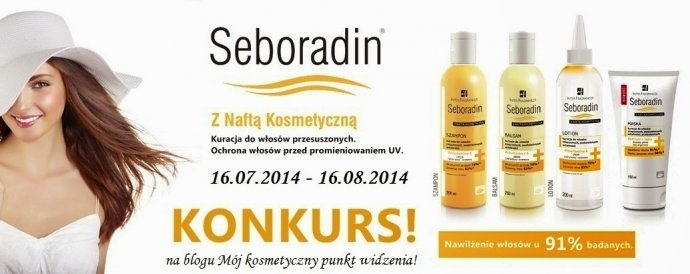 Wygraj profesjonalną kurację do włosów z naftą kosmetyczną od Seboradin