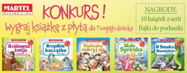 Konkurs "BAJKI DO PODUSZKI - Gwiazdy czytają"