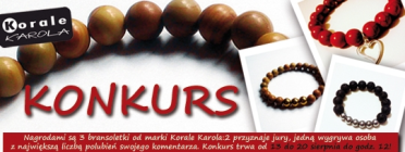 Konkurs z marką Korale Karola, do godz. 12:00