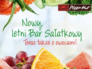 Konkurs "Sprawdź nową odsłonę Baru Sałatkowego w Pizza Hut!" do godz. 20:00