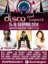 Wygraj bilety na disco pod żaglami Mrągowo do godz. 10:00