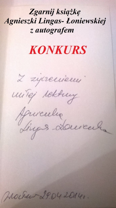 Zgarnij książkę z autografem autorki