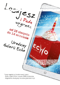 Loteria Urodzinowa Galerii Echo, Kielce