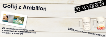 Konkurs fotograficzny "Gotuj z AMBITION"