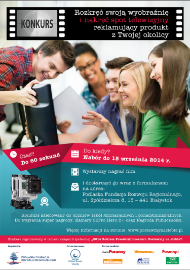 Konkurs filmowy "Produkt z mojej okolicy" woj. podlaskie