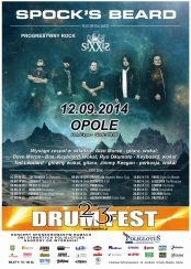 Wygraj zaproszenie na Drum Fest: Spock's Beard +The Sixxis w Opolu, do godz. 12:00