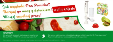 Konkurs fotograficzny "Pan Pomidor" do godz. 15:00