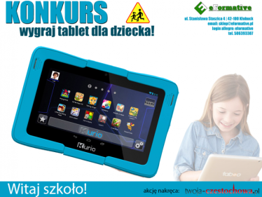 Wygraj tablet dla dziecka