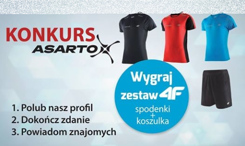 Wygraj termoaktywną odzież 4F w konkursie Asarto!