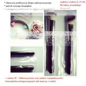 Wygraj pędzle do makijażu Hakuro, zestaw BOMB Cosmetics, bądź zestaw-niespodziankę!
