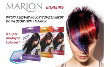 Konkurs "Kolorowe kredy do włosów – obejrzyj na YouTube – i wygraj wszystkie kolory kred"