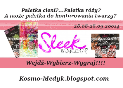 Sleek 'omania - Blogowe rozdanie czas start!