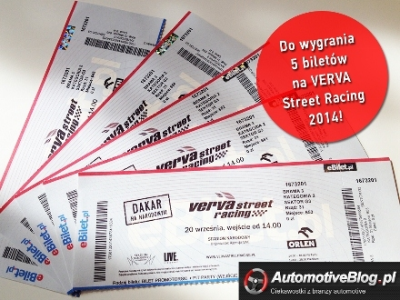 Wygraj bilety na Verva Street Racing - Dakar na Narodowym