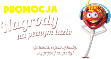 Chupa Chups nagrody na pełnym luzie