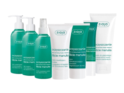 Wygraj 1 z 15 zestawów kosmetyków Ziaja Liście Manuka!