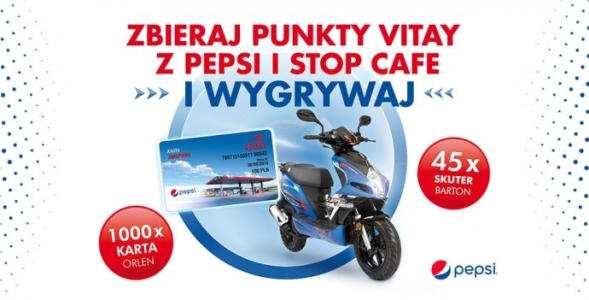 PEPSI ORLEN - Zbieraj punkty VITAY z Pepsi i Stop Cafe!