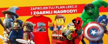 Zaprojektuj plan lekcji inspirowany Lego i wygraj gry!
