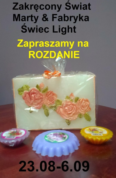 Rozdanie z Fabryką Świec Light