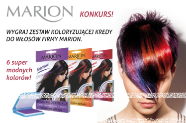 Wygraj zestawy Kredy koloryzującej Marion